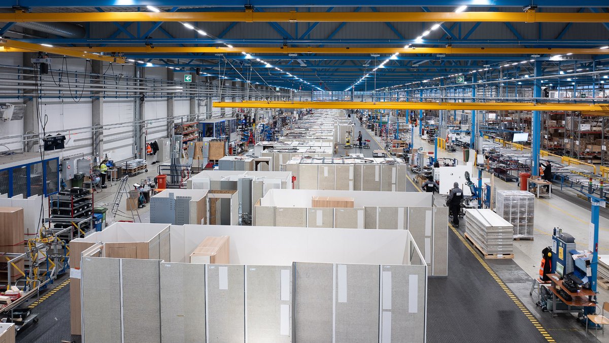 Organized work environment paves the way for another successful project