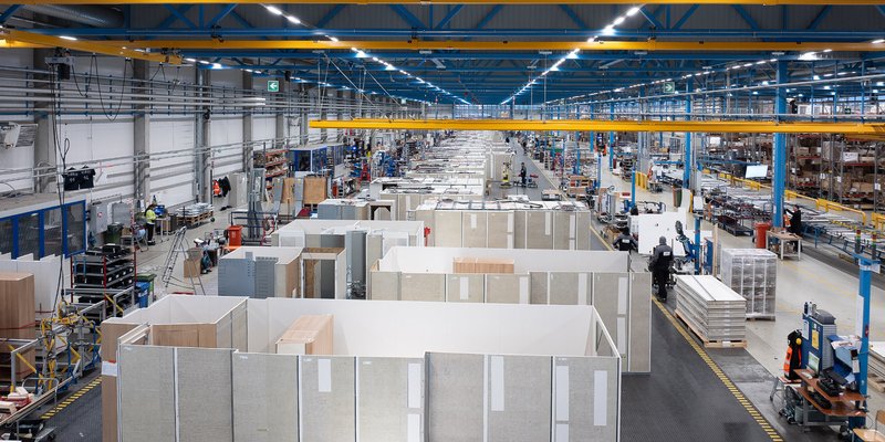Organized work environment paves the way for another successful project