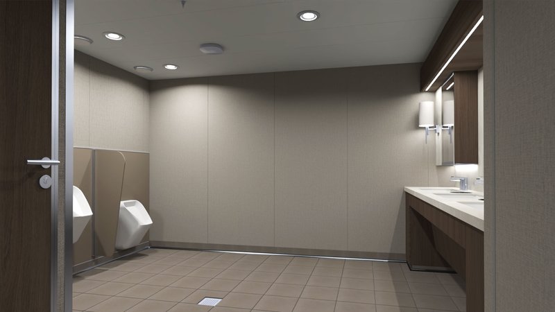 Public toilet modules