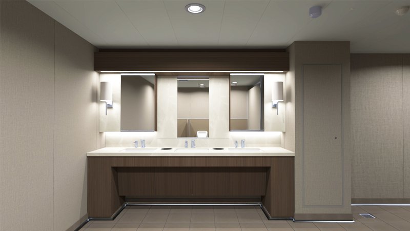 Plug and play public toilet modules for all types of vessels
